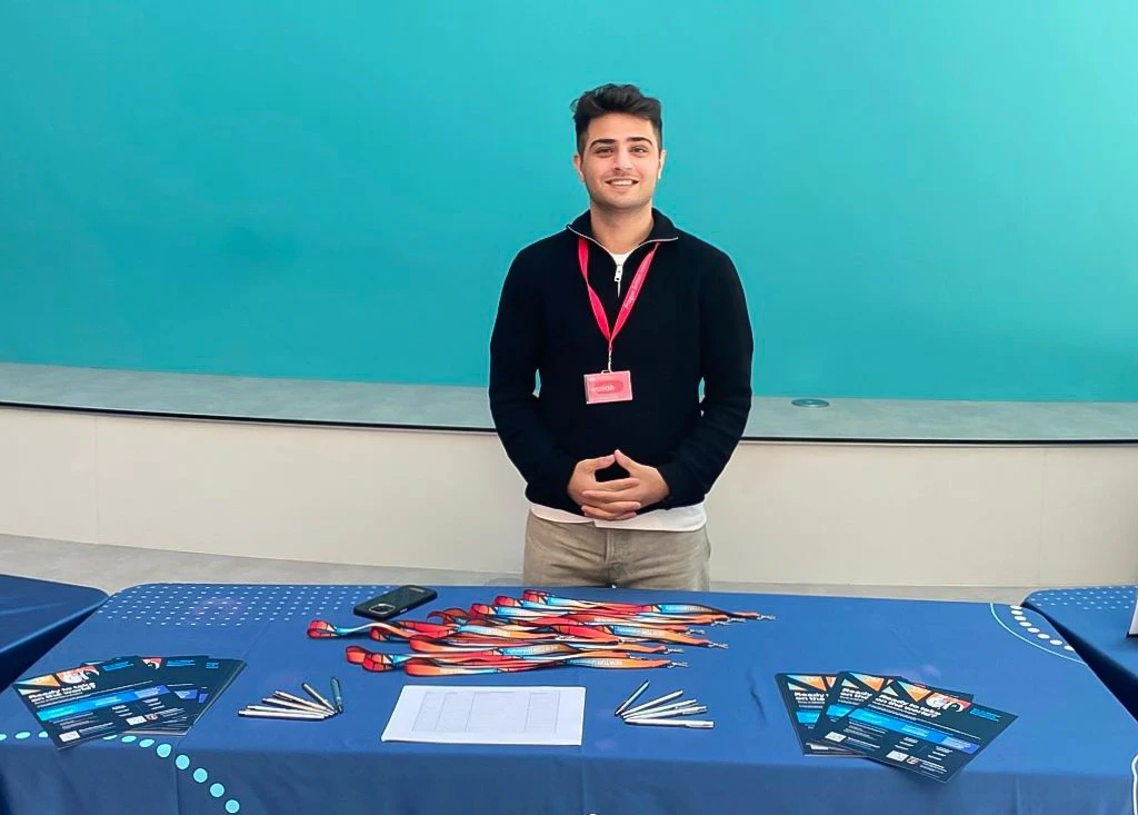 Student na akci