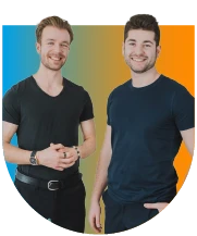 Sebastian Šlechta a Dominik Majera