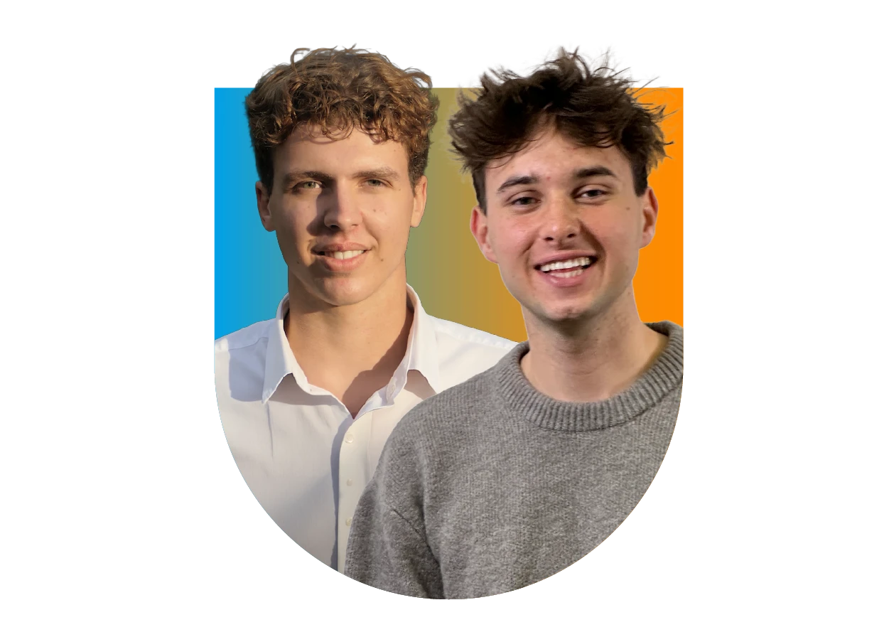 Julian Ardan a Matěj Steiner 
