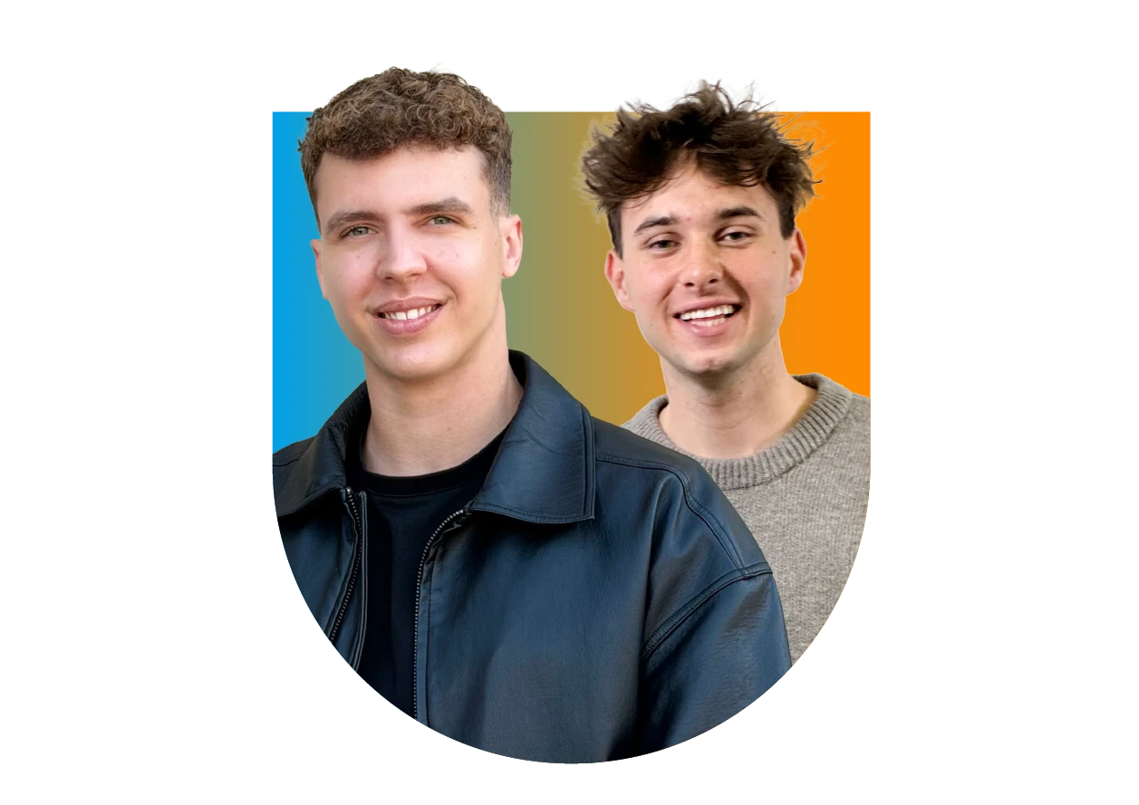 Julian Ardan a Matěj Steiner 